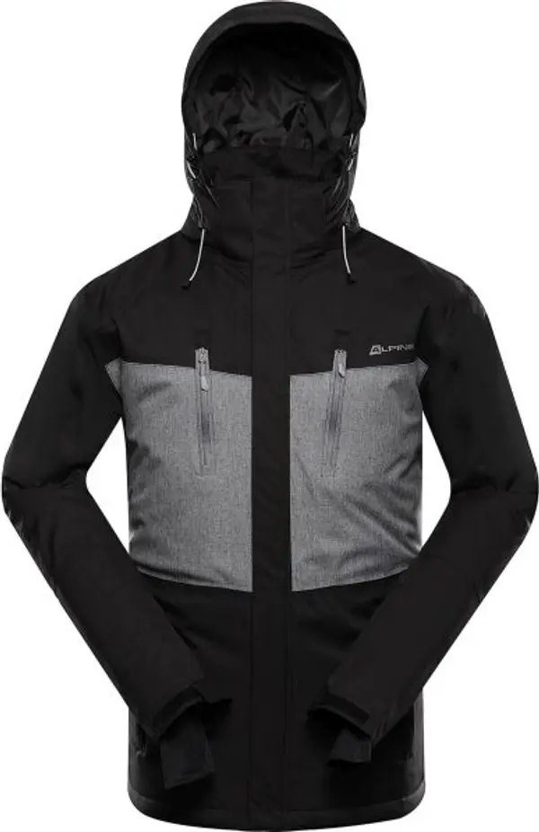 ALPINE PRO ALPINE PRO COMED Мъжко ски яке, черно, размер