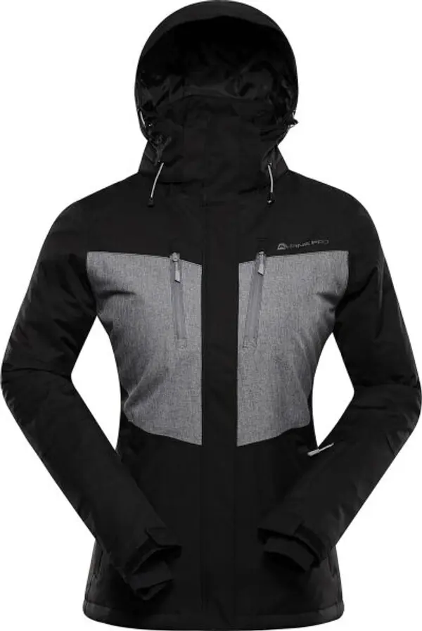 ALPINE PRO ALPINE PRO COMEDA Дамско ски яке, черно, размер