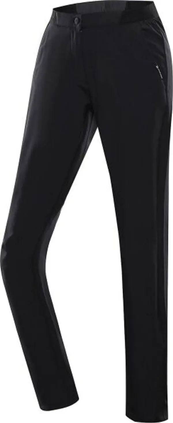 ALPINE PRO ALPINE PRO CORDA Дамски туристически панталон, черно, размер