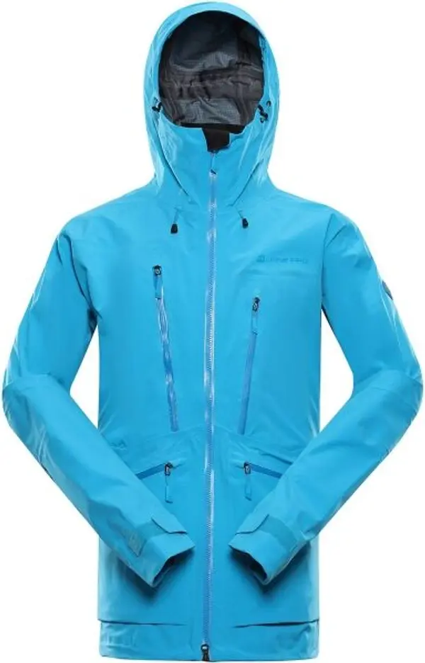 ALPINE PRO ALPINE PRO CORT Мъжко пролетно яке с мембрана, синьо, размер