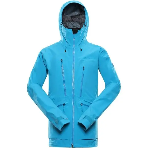 ALPINE PRO ALPINE PRO CORT Мъжко пролетно яке с мембрана, синьо, размер