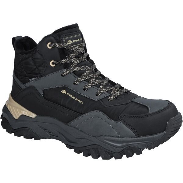 ALPINE PRO ALPINE PRO COWAN Мъжки зимни обувки, черно, размер