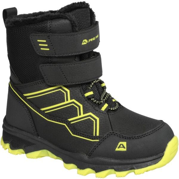 ALPINE PRO ALPINE PRO CRESCO Детски зимни обувки, черно, размер