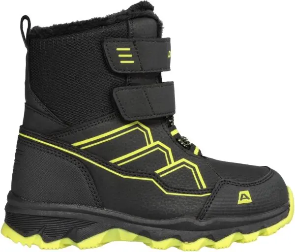 ALPINE PRO ALPINE PRO CRESCO Детски зимни обувки, черно, размер