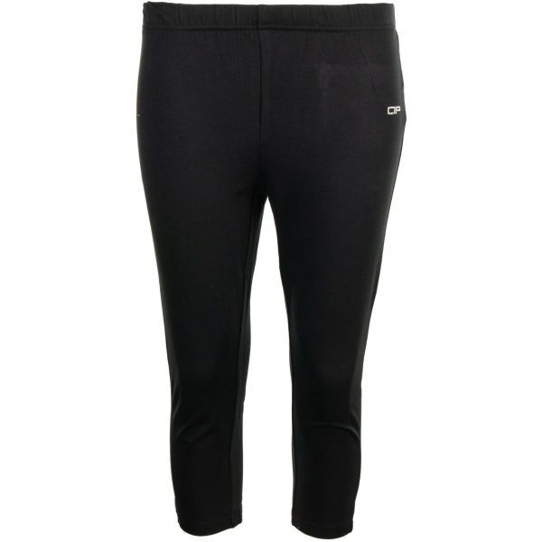 ALPINE PRO ALPINE PRO DAGANA Дамски капри панталони, черно, размер