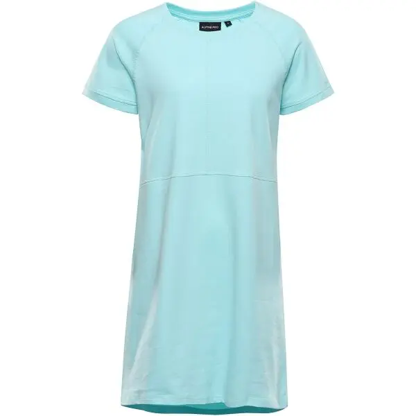 ALPINE PRO ALPINE PRO DECRA Дамска рокля, светло-зелено, размер