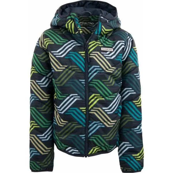ALPINE PRO ALPINE PRO DERVO Детско зимно  яке, зелено, размер 104-110