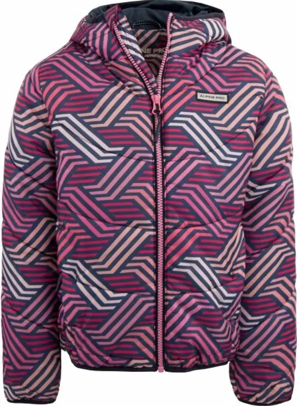 ALPINE PRO ALPINE PRO DERVO Зимно яке за момичета, розово, размер 116-122
