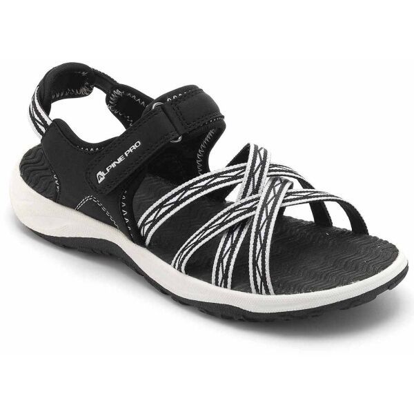 ALPINE PRO ALPINE PRO DERYA Дамски сандали, черно, размер
