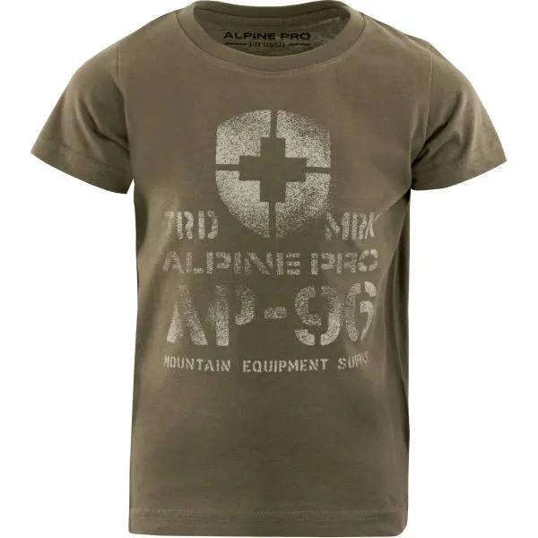 ALPINE PRO ALPINE PRO DEXO Детска тениска, khaki, размер 128-134