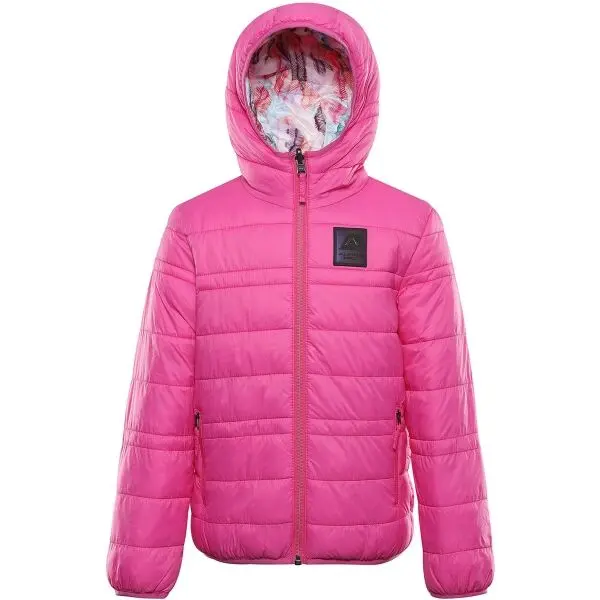 ALPINE PRO ALPINE PRO DOUWO Детско зимно яке, розово, размер 152-158