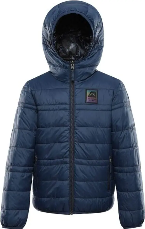 ALPINE PRO ALPINE PRO DOUWO Детско зимно яке, тъмносин, размер 104-110