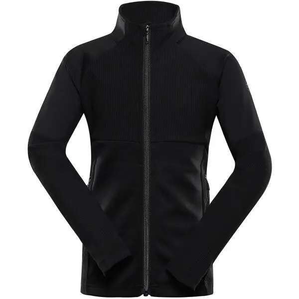 ALPINE PRO ALPINE PRO DOZERO Детски бързосъхнещ суичър, черно, размер 104-110