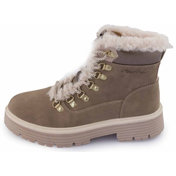 ALPINE PRO ALPINE PRO DUNETA Дамски  високи обувки, кафяво, размер