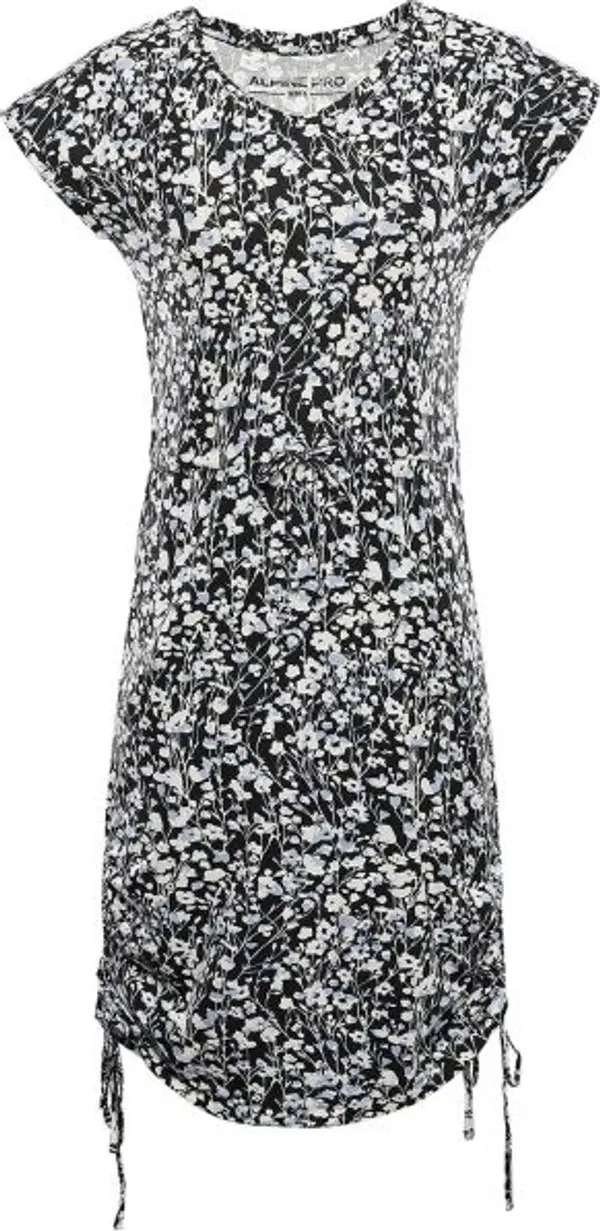 ALPINE PRO ALPINE PRO DWENA Дамска рокля, черно, размер