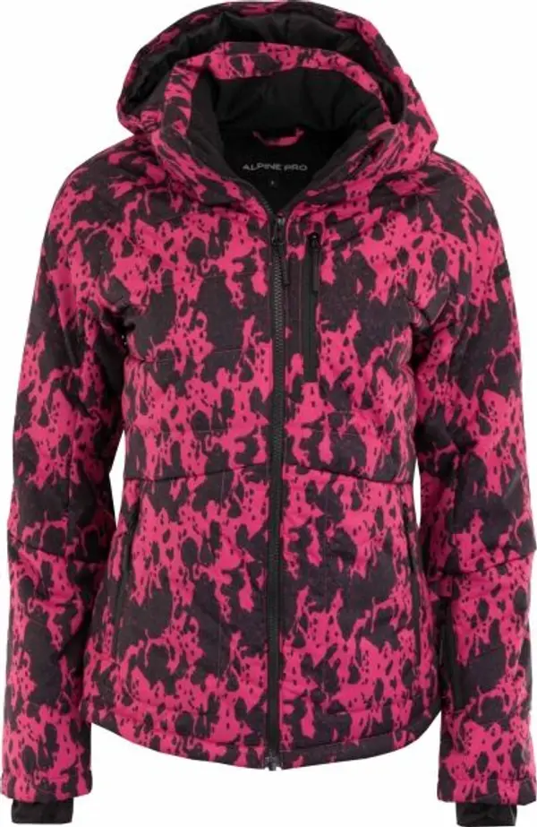 ALPINE PRO ALPINE PRO ECEDA Дамско скиорско яке, розово, размер