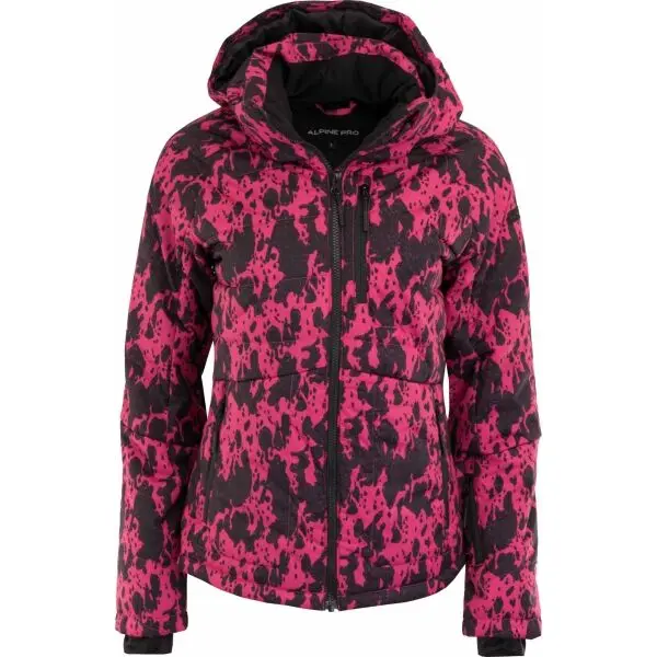 ALPINE PRO ALPINE PRO ECEDA Дамско скиорско яке, розово, размер
