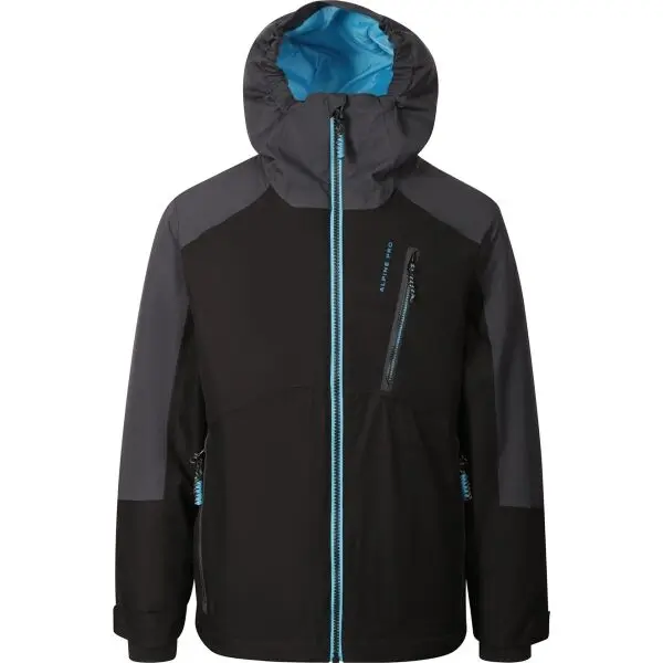 ALPINE PRO ALPINE PRO ЕДЕФО Детско ски яке, черно, размер 140-146