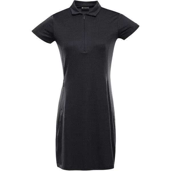 ALPINE PRO ALPINE PRO EDELA 2 Дамска бързосъхнеща рокля, черно, размер