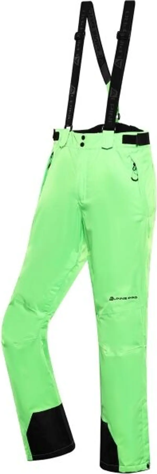 ALPINE PRO ALPINE PRO EDES Мъжки ски панталони, светло-зелено, размер