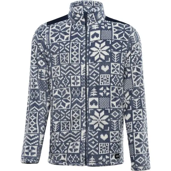 ALPINE PRO ALPINE PRO EFLIN Мъжки флийс суитшърт, синьо, размер