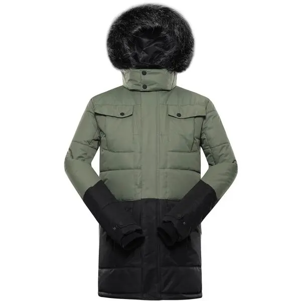 ALPINE PRO ALPINE PRO EGYP Мъжко зимно яке, тъмнозелено, размер 4XL