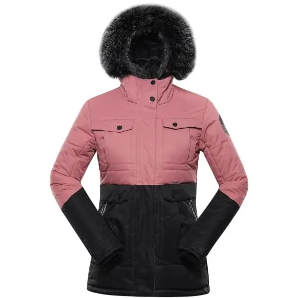 ALPINE PRO ALPINE PRO EGYPA Дамско зимно яке, розово, размер