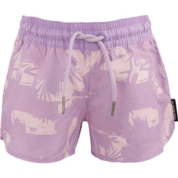 ALPINE PRO ALPINE PRO EKELO Къси панталони за момичета, лилаво, размер