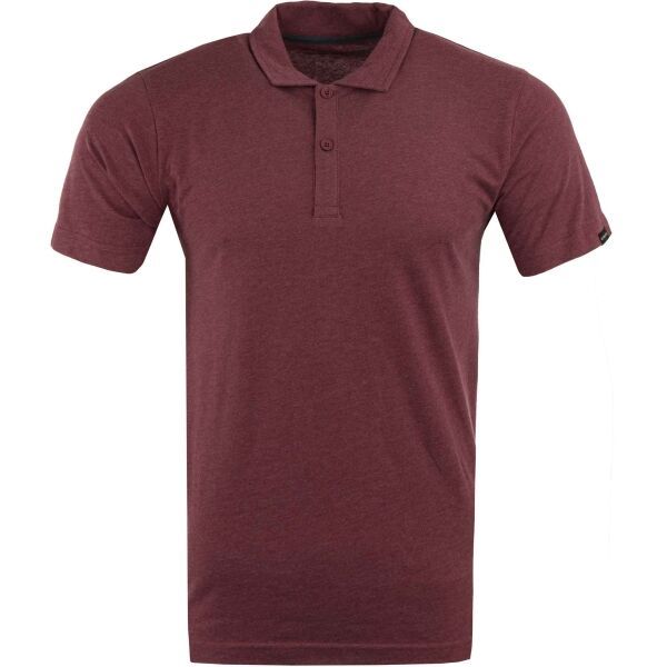 ALPINE PRO ALPINE PRO ELDET Мъжка тениска, винен, размер