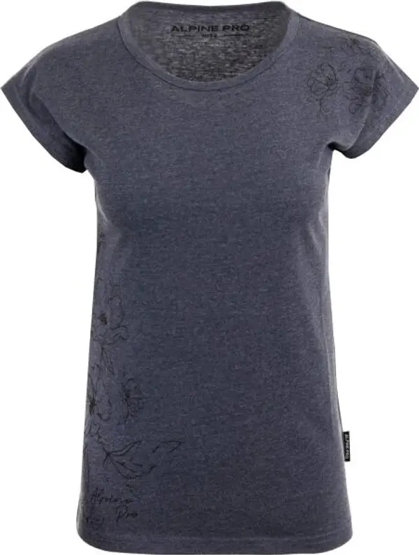 ALPINE PRO ALPINE PRO ELFA Дамска тениска, синьо, размер