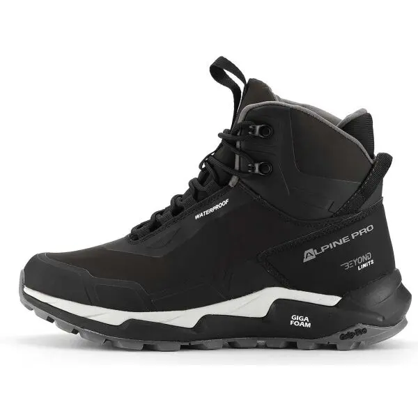 ALPINE PRO ALPINE PRO ELON Мъжки туристически обувки, черно, размер