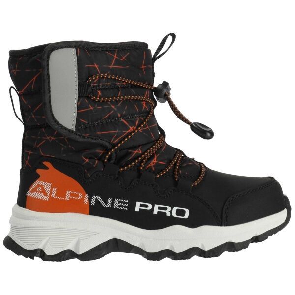 ALPINE PRO ALPINE PRO ELPOCO Детски зимни обувки, черно, размер
