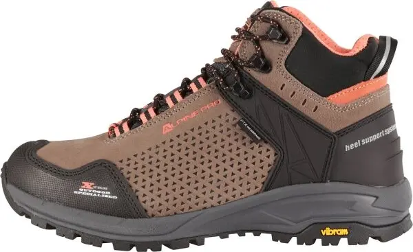 ALPINE PRO ALPINE PRO ERAHE Унисекс трекинг обувки, кафяво, размер