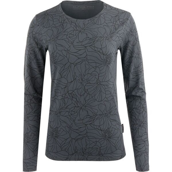 ALPINE PRO ALPINE PRO EREZA Дамска блуза, тъмносиво, размер
