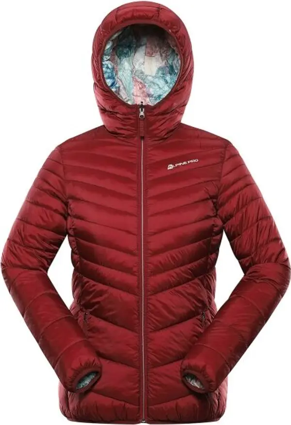 ALPINE PRO ALPINE PRO EROMA Дамско зимно яке, винен, размер