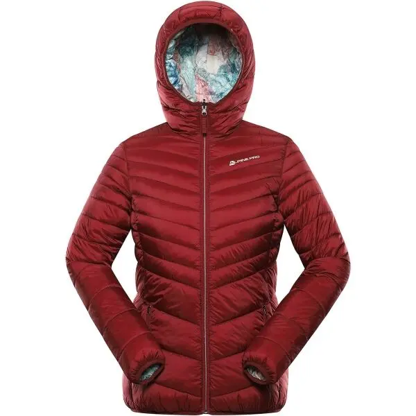 ALPINE PRO ALPINE PRO EROMA Дамско зимно яке, винен, размер