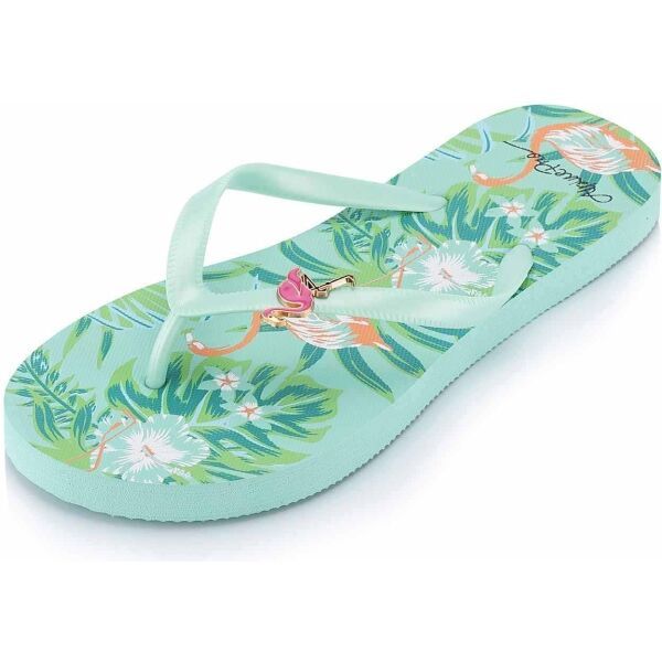 ALPINE PRO ALPINE PRO FORMIA Дамски джапанки, зелено, размер