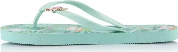 ALPINE PRO ALPINE PRO FORMIA Дамски джапанки, зелено, размер