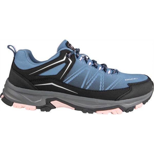 ALPINE PRO ALPINE PRO FOSSE W Дамски обувки за туризъм, синьо, размер