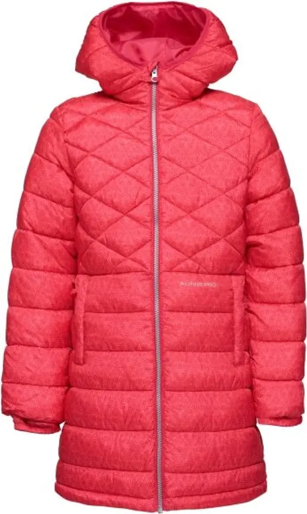ALPINE PRO ALPINE PRO FRAGO Детско яке за преходните сезони, розово, размер 128-134