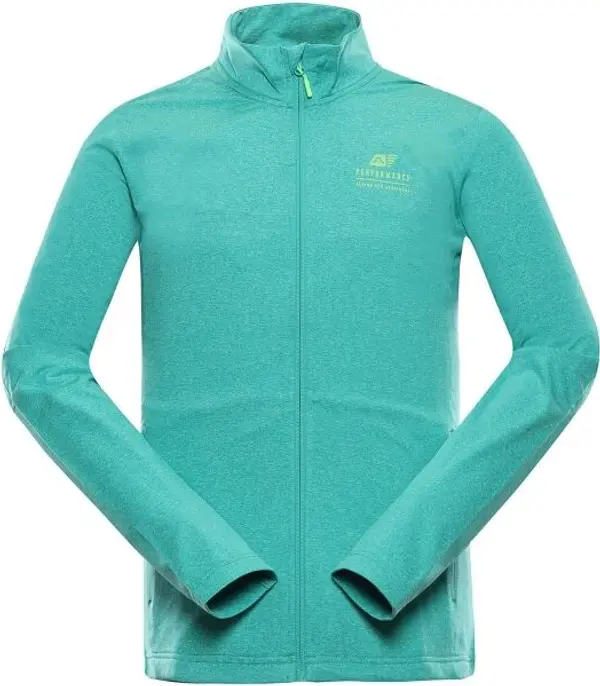 ALPINE PRO ALPINE PRO FRASEB Мъжки бързосъхнещ суитчър, зелено, размер