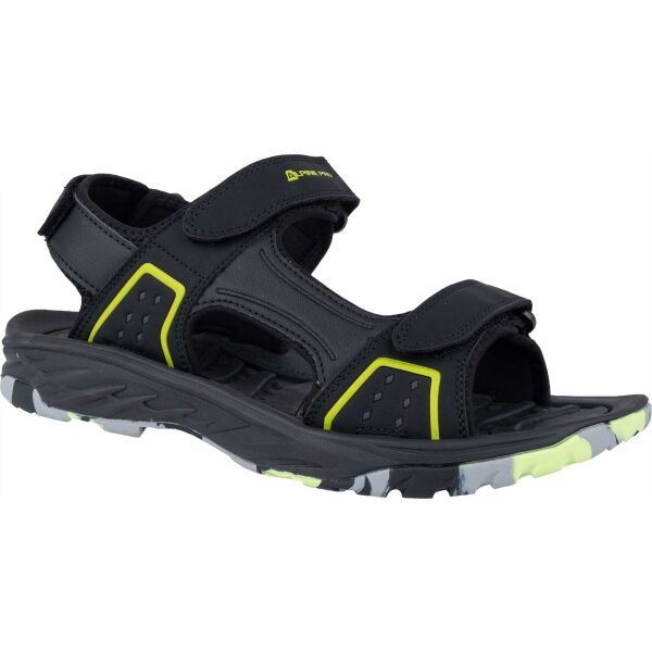 ALPINE PRO ALPINE PRO FURNAS Мъжки летни обувки, черно, размер