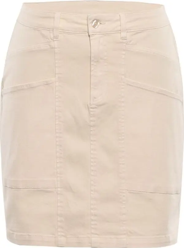 ALPINE PRO ALPINE PRO GAILA Дамска лятна пола, бежово, размер