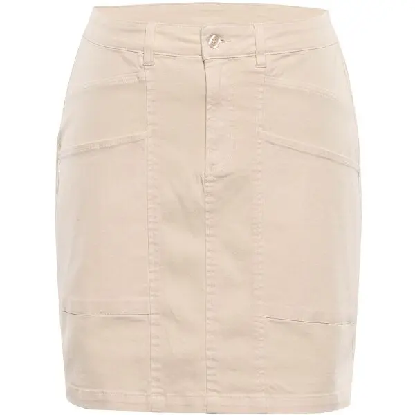 ALPINE PRO ALPINE PRO GAILA Дамска лятна пола, бежово, размер
