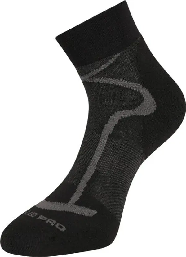 ALPINE PRO ALPINE PRO GANGE Спортни чорапи до глезена, черно, размер
