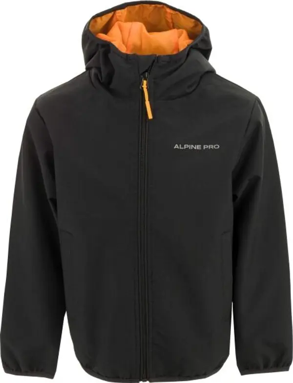 ALPINE PRO ALPINE PRO GELRO Яке за момчета, черно, размер 116-122