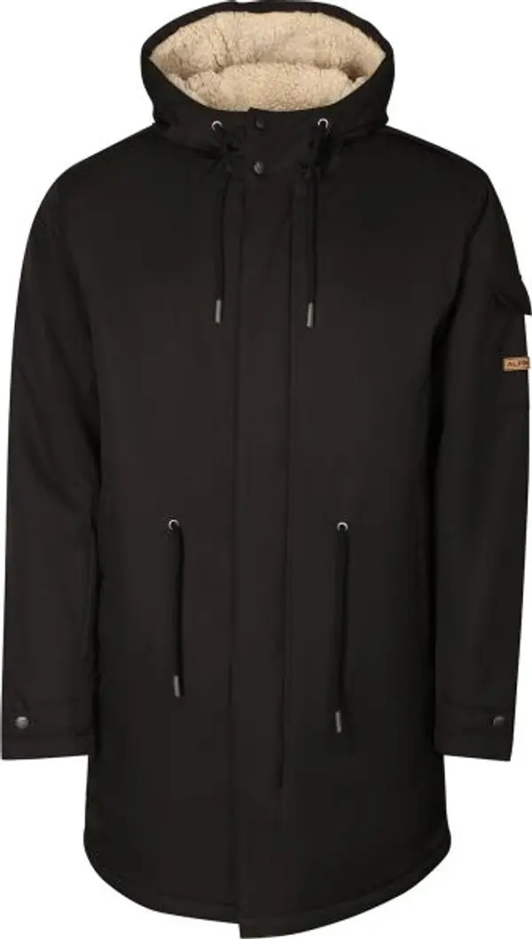 ALPINE PRO ALPINE PRO ГЕОН Мъжки топъл палто, черно, размер
