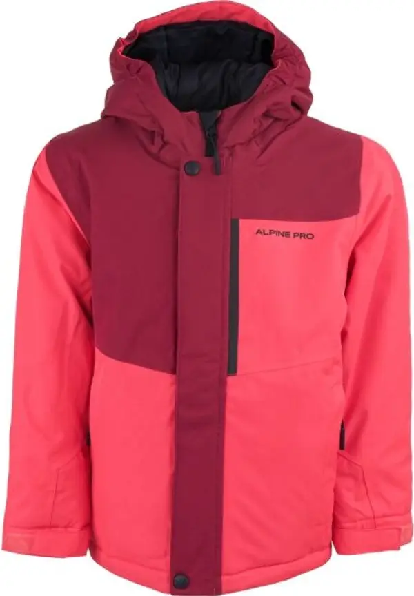 ALPINE PRO ALPINE PRO GERGO Детско ски яке, розово, размер