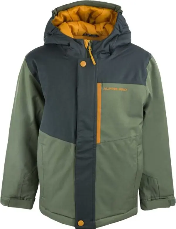 ALPINE PRO ALPINE PRO GERGO Детско ски яке, зелено, размер 128-134