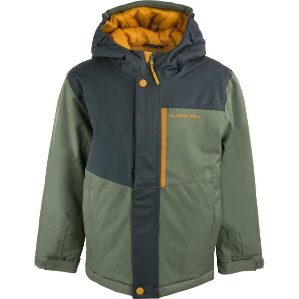 ALPINE PRO ALPINE PRO GERGO Детско ски яке, зелено, размер